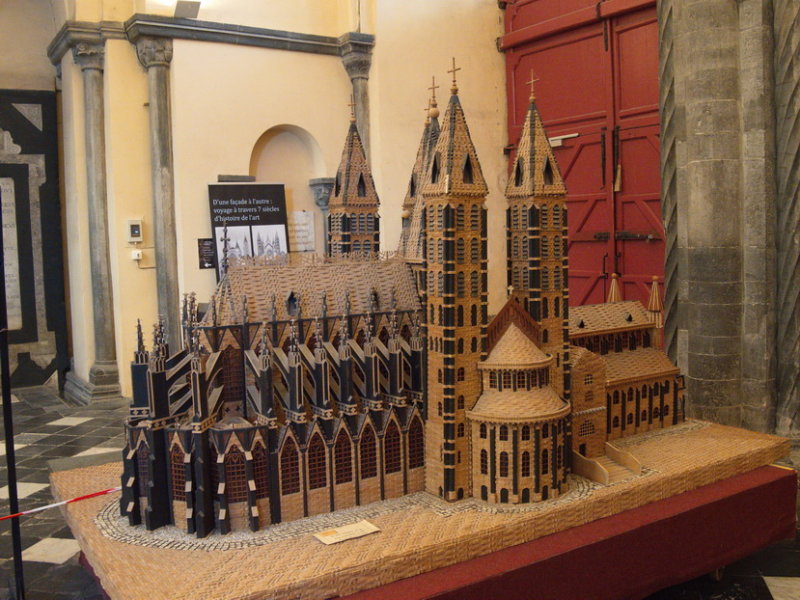 Model of Tournai Cathedral