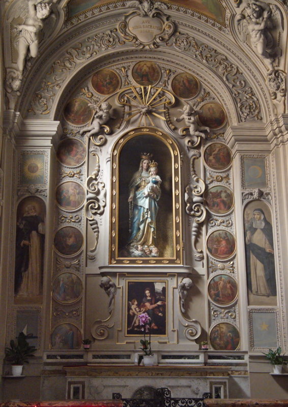 Menaggio - Our Lady of the Rosary at Chiesa Santo Stefano