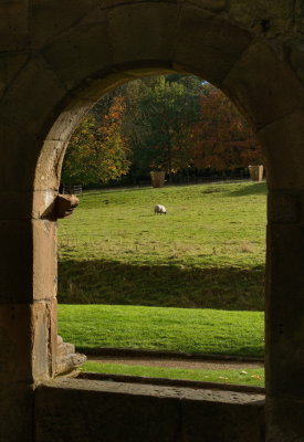 A room with a view Old Belsay Hall