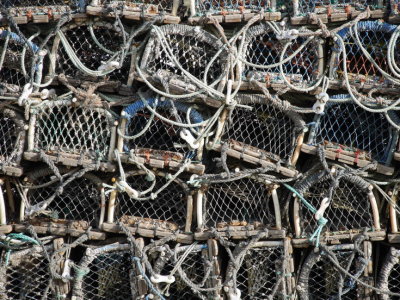 Lobster cages at Whitby