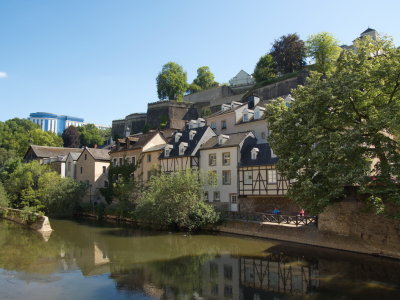 Old and new in Luxembourg-Grund