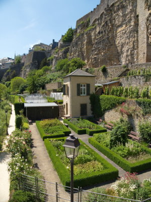 Jardin et des fortifications du Comte Siegfried au Bockfiels