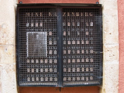 Miners' identification number plates