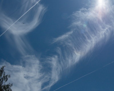 Interesting clouds 