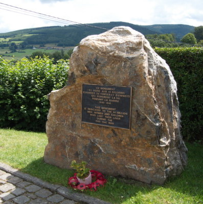 Monument to the fallen victims of WW II