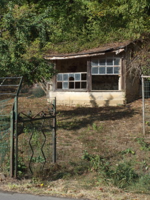 Abandoned shed