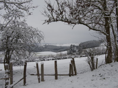 Snow as far as the eye can see