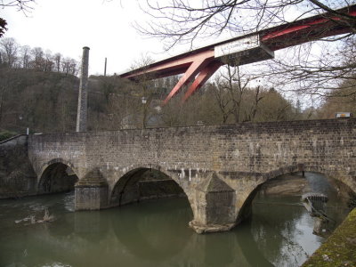 De Binchen - name given to the bridge across the Alzette and the surrounding area