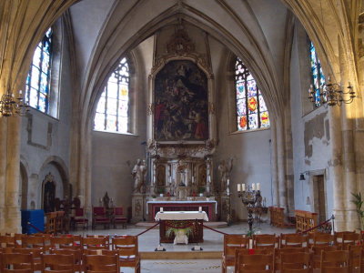 High altar Eglise St Michel