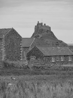 Lindisfarne Castle BW