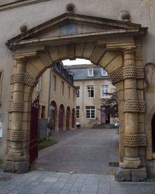 Inner court yard
