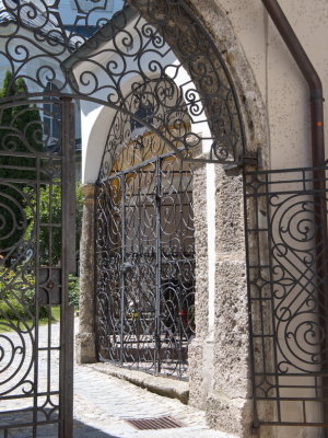 Church-yard gate