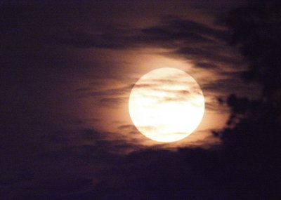 Full Moon 23rd July 2021 forecasting a change in the weather