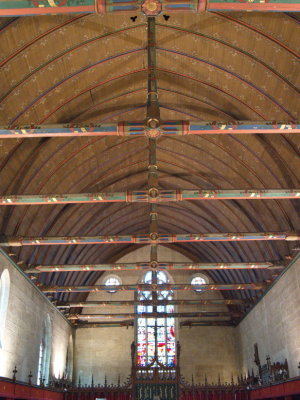 Ceiling in the Great Hall Hôtel-Dieu
