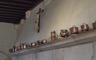 Copper pots and pans