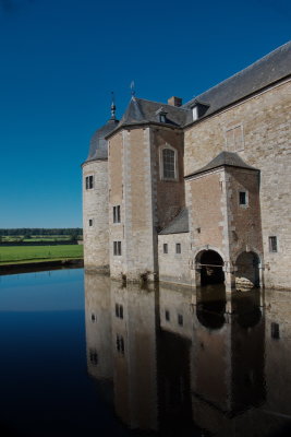 Fortified part of the castle
