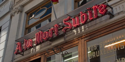 Iconic Brussels drinking hole