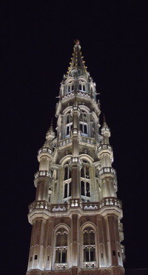 Brussels Grand' Place by night