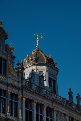 Roof tops at Brussels Grand' Place