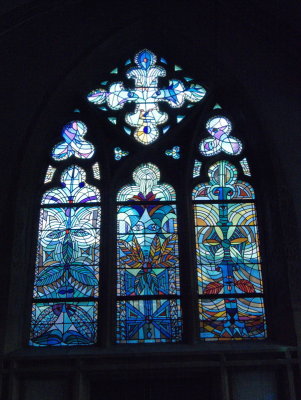 Eglise St Maximin - Jean Cocteau stained glass