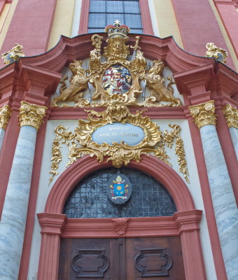 Main entrance to St Paulinus