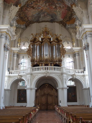 Organ loft St Paulinus 
