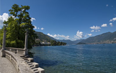 Looking across the westerly arm of the lake in the direction of Como