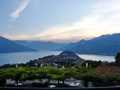 The start of a new day on Lake Como