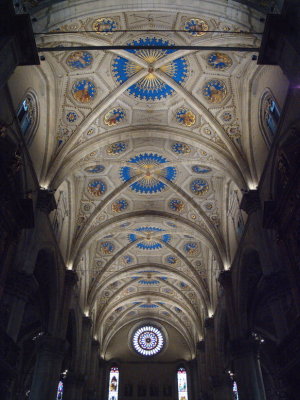 Vaulted ceiling at Duomo di Como