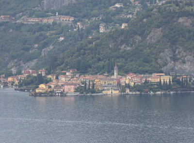 View towards Varenna from Parco di Villa Serbelloni