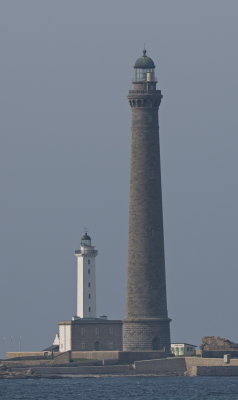 Les deux phares de l'Ile Vierge