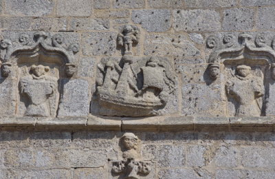 Sculptures - faade de Notre-Dame de Croaz-Batz