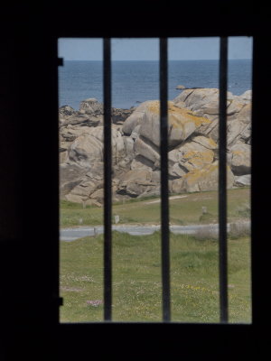 Vue sur la cte de la maison du corps de garde - view across to the coast as seen by the coastal guard