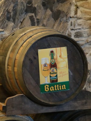 Vianden castle - beer barrel