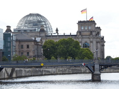 Reichstag from the river Spree
