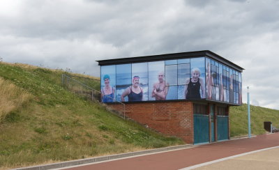 Portraits of swimmers