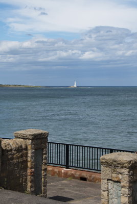 St Mary's lighthouse from Whitley Bay