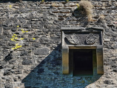 Medieval Castle - detail above main entrance