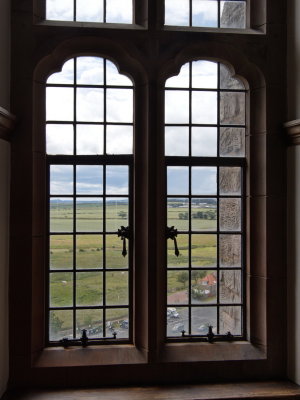 View of Northumberland from Bamburgh Castle