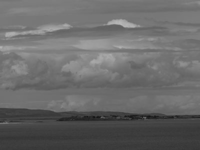 Evening in Northumberland BW