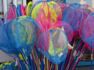 Fishing nets galore