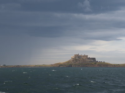 Lindisfarne Castle from the sea