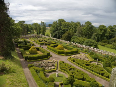 Chillingham Castle - Italian garden