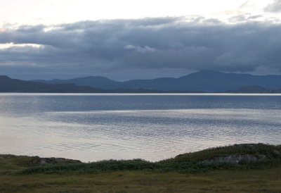 Looking towards the Isles of Raasay and Rona from Lonbain