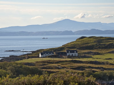 Remote cottages at Strathcarron Coral Beach