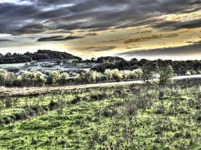 Along the river Syre Surreal HDR