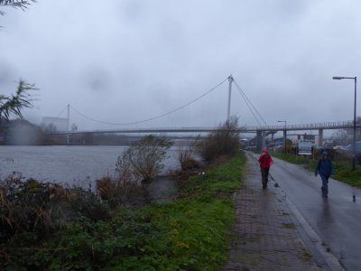 Nesciobrug over het Amsterdam-Rijnkanaal .