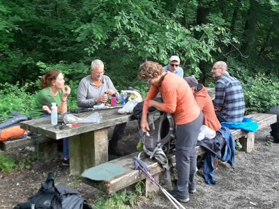 Lunch bij Baxmannbaude