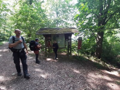 Einde van de route in Coppenbrügge