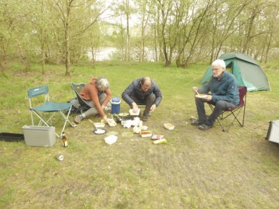 Camping Klein Frankrijk, afhaal Chinees